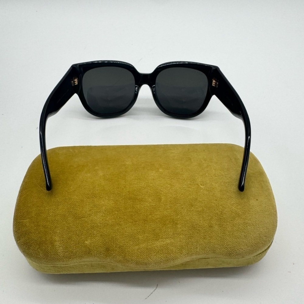 Gucci EUC Havana Round Women's Sunglasses GG0142SA - Picture 2 of 8
